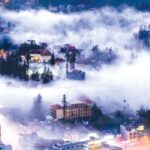 Thị trấn Sapa đầy sương mờ