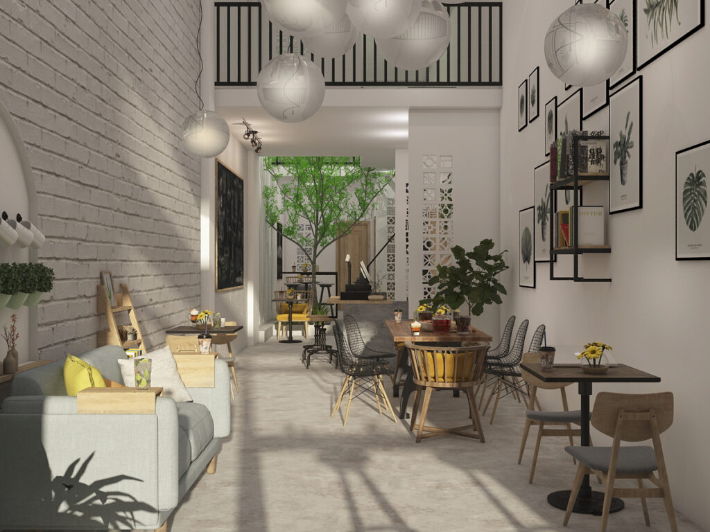 Những thiết kế nội thất tiêu biểu cho các quán cafe đẹp