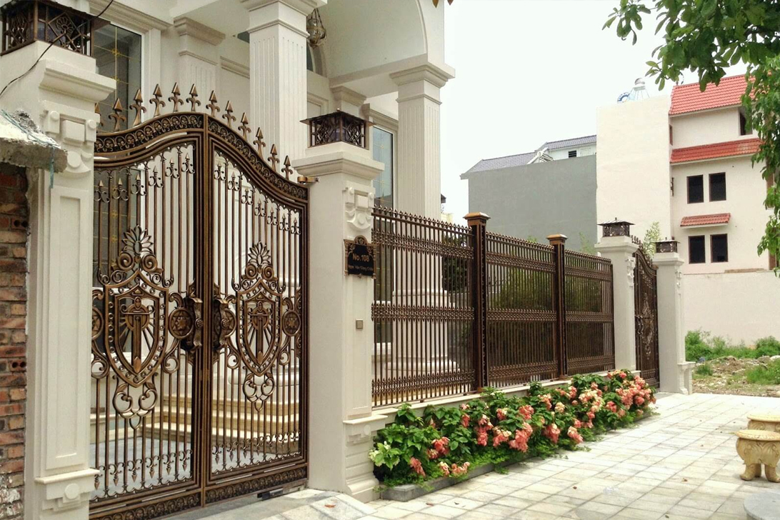 Thiết kế cổng nhà đẹp